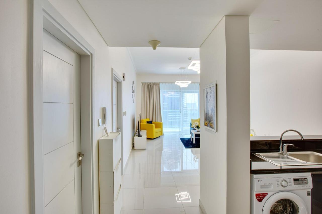 Ultra Modern 1Bd In Damac Heights Marina Dubai Exterior foto