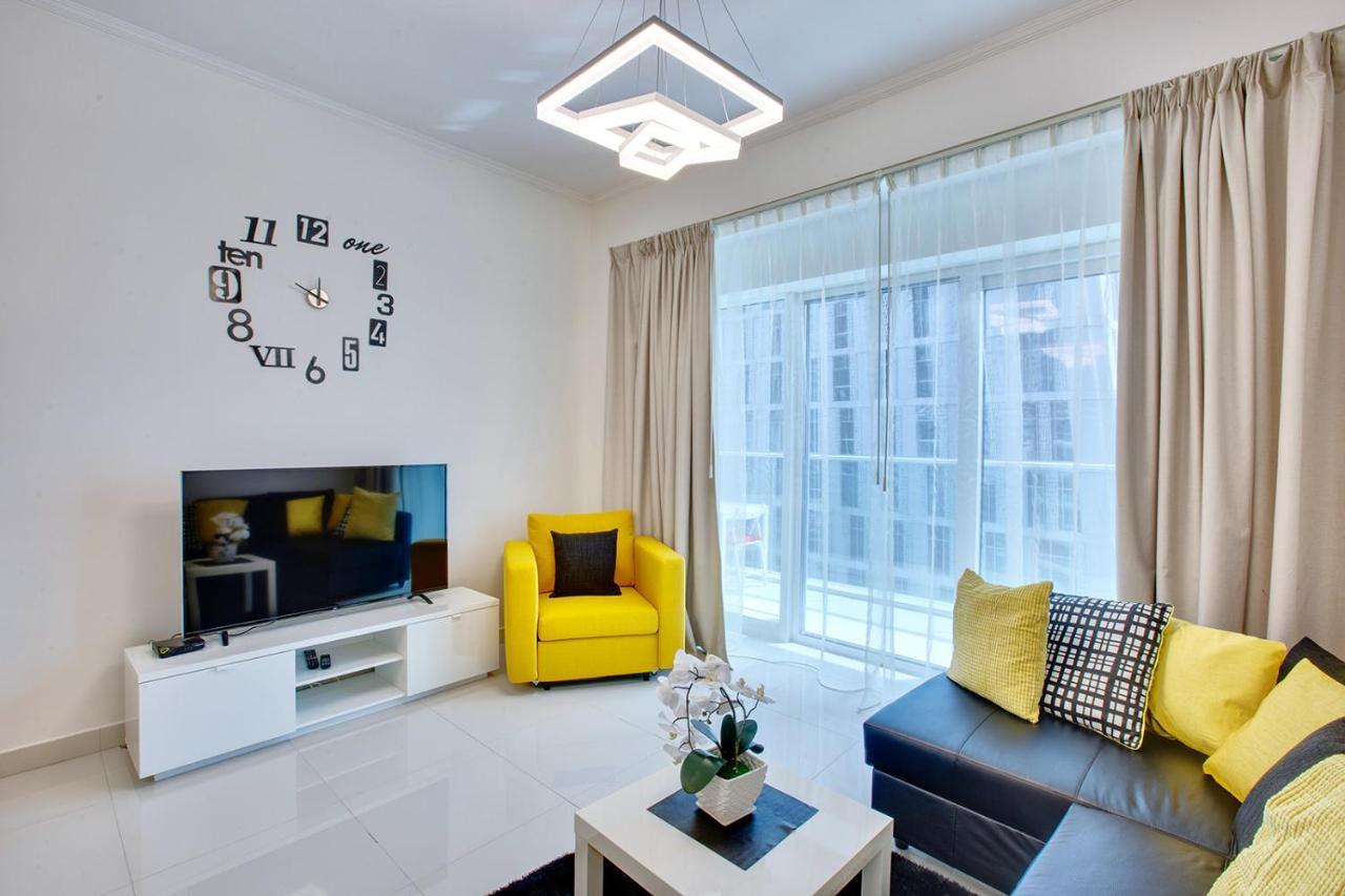 Ultra Modern 1Bd In Damac Heights Marina Dubai Exterior foto