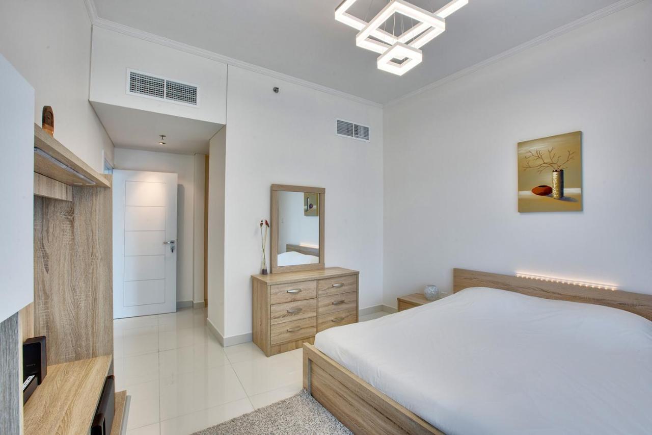 Ultra Modern 1Bd In Damac Heights Marina Dubai Exterior foto
