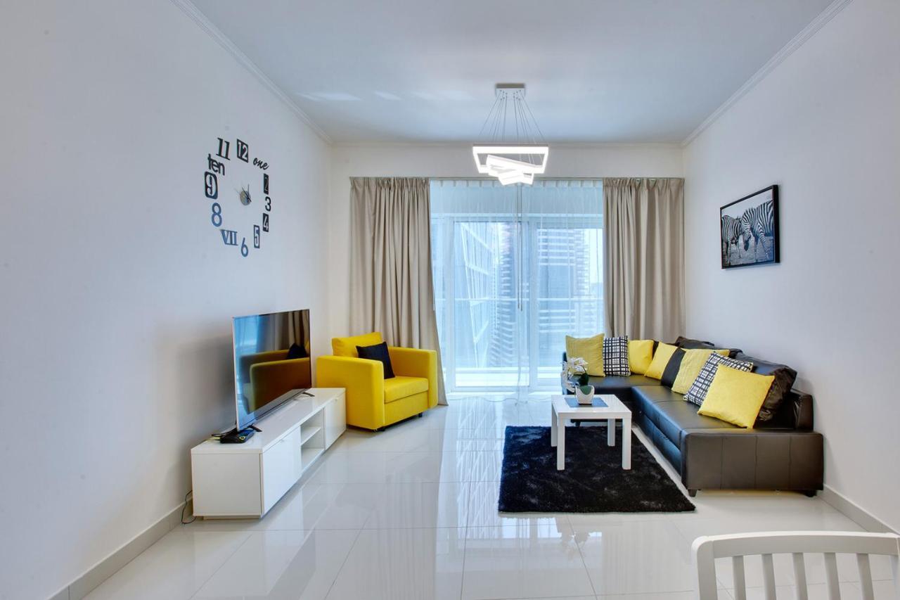 Ultra Modern 1Bd In Damac Heights Marina Dubai Exterior foto